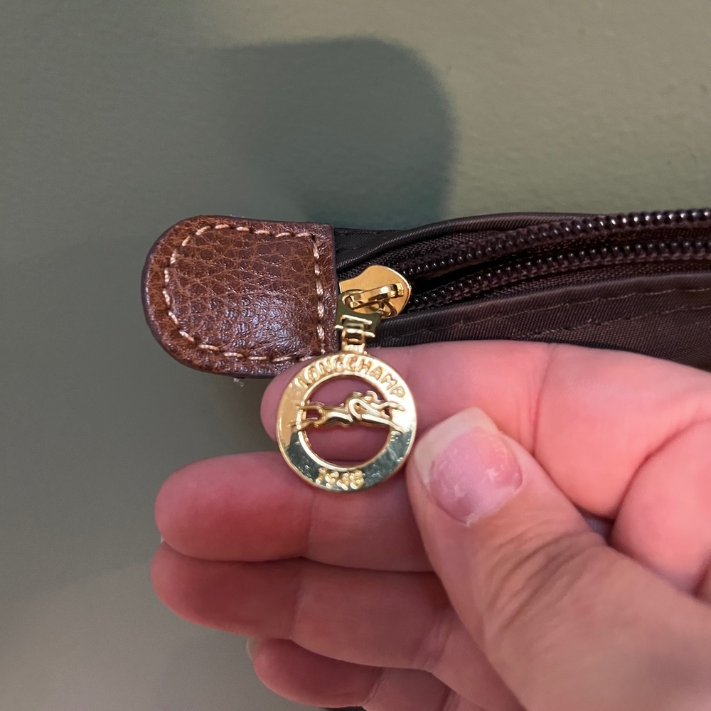 Longchamp Lepliage Brown and Tan Tote Bag (Large) - Picture 6 of 7